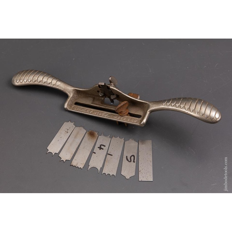 STANLEY No. 66 Hand Beader with One Fence and Seven Replacement Cutters – 91047