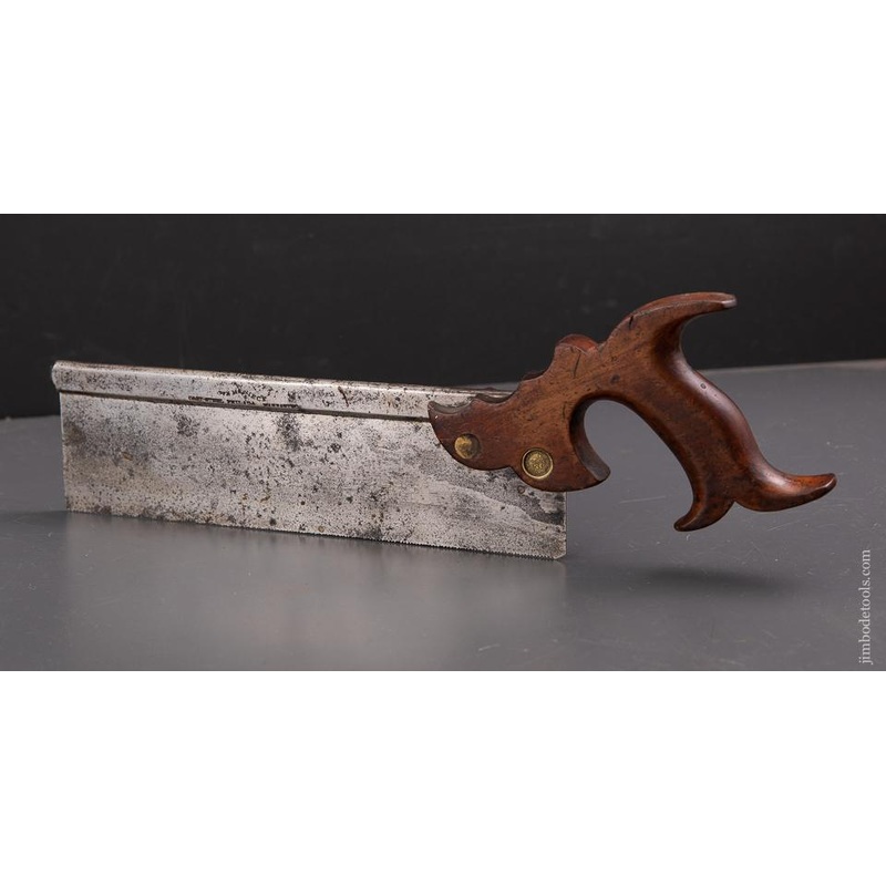 Wm. McNiece Bat Wing Triple Cove 10 inch Back Saw – 93443R – AS OF JUNE 9