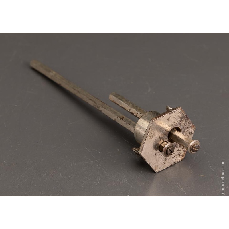 Rare! BARRETT Patent Double Marking Gauge by SHAPLEIGH – 93361