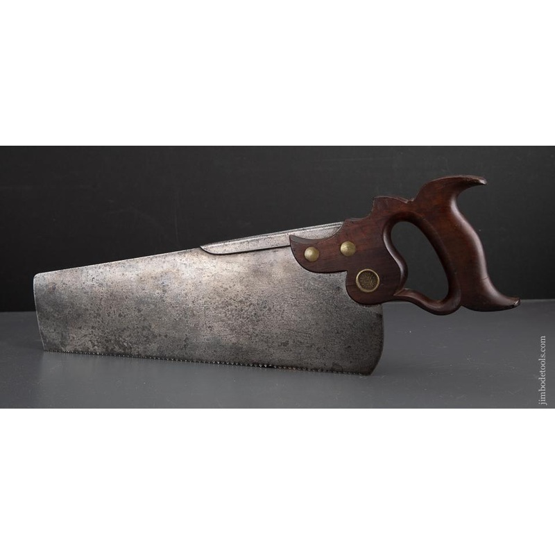 Rare DISSTON No. 8 Half Back Saw – EXCALIBUR 57