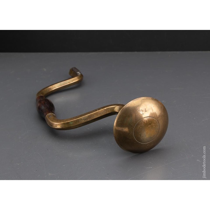 Rare HORTON Gunmetal Bit Brace – 93556