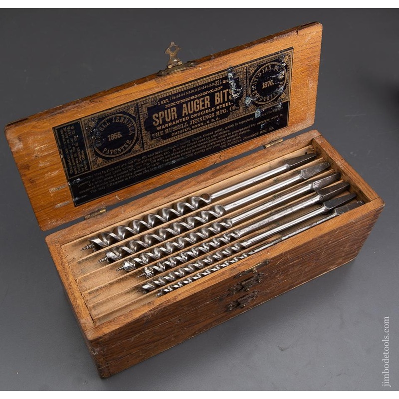 RARE Quick Boring Set of RUSSELL JENNINGS Bits – 93529