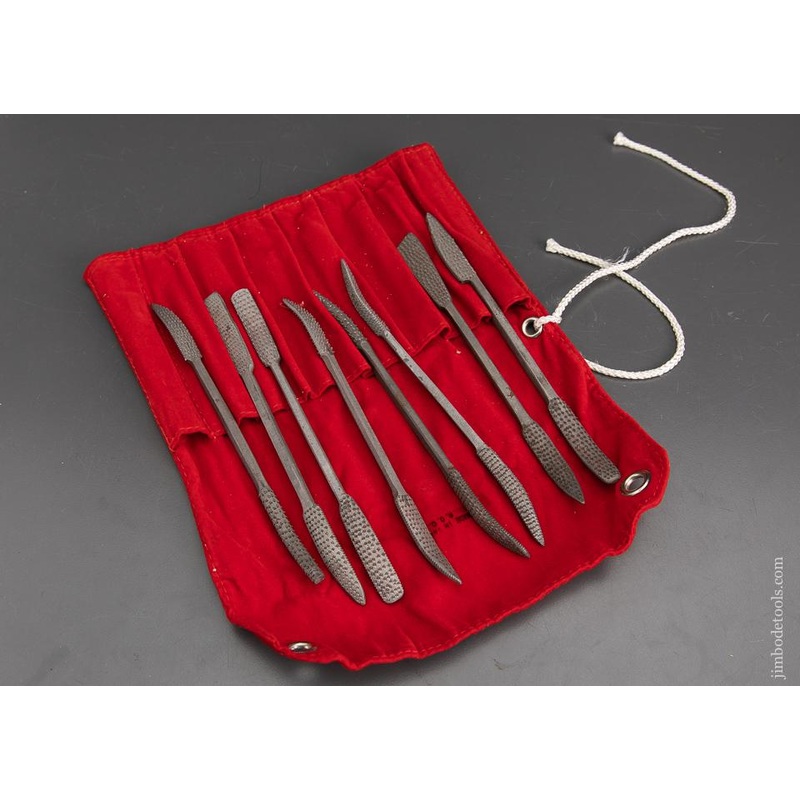 Set of Eight NEW Rifflers in Roll – 93392