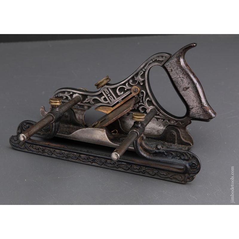 STANLEY MILLERS PATENT No. 41 Ornate Plow Plane GOOD Condition – EXCALIBUR 39