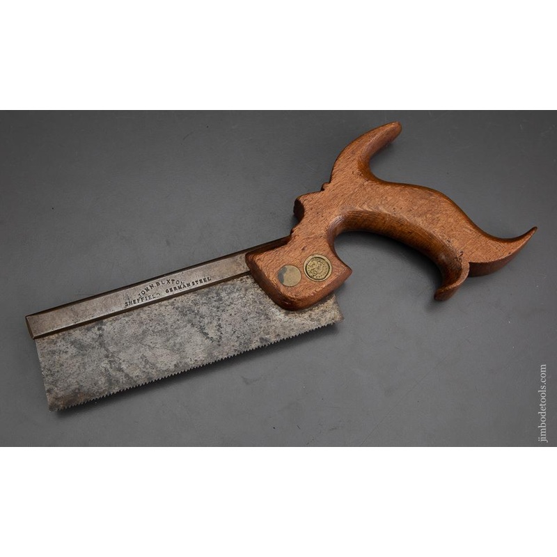 Very Rare! JOHN BUXTON Six inch Dovetail Saw – EXCALIBUR 55