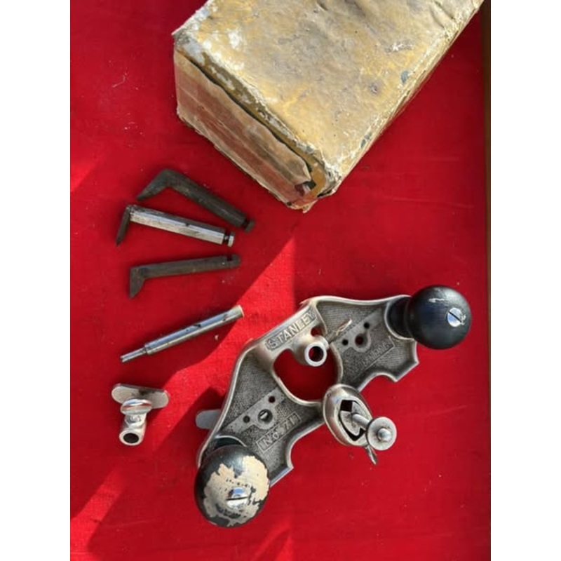 100% Complete STANLEY No. 71 Router Plane – 112666
