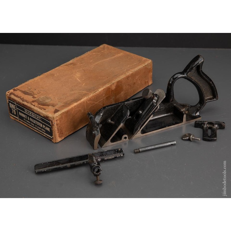 SARGENT No. 79 Rabbet & Filletster Plane MINT in Box – 93510