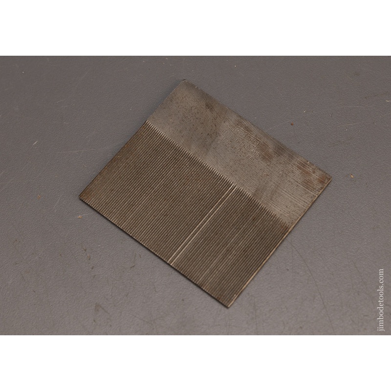 2 7/8 Inch Toothing Iron by RECORD for Stanley No. 80 & Record No. 080 Scraper Planes – 115090