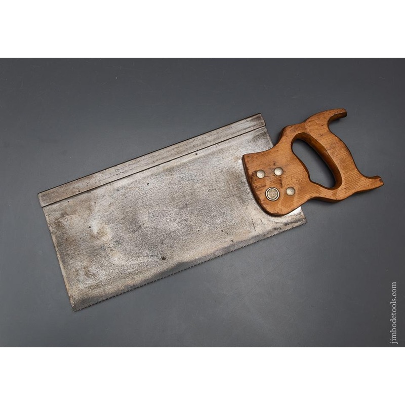 Rare! DISSTON Super-Mega-Deep Back Saw – 93776