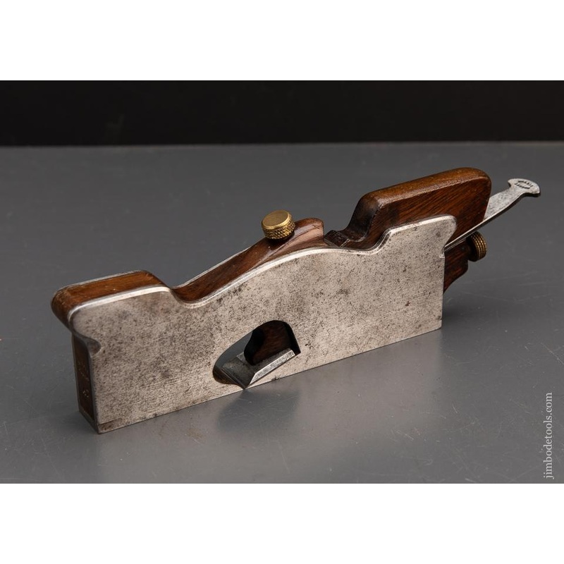 RARE & Fine! NORRIS No. A7 Adjustable Shoulder Plane Dovetailed Steel with Rosewood – 93698 – AS OF JULY 23