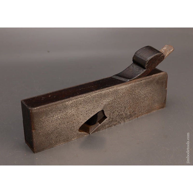 Rare Skewed BUCK (by SPIERS) Dovetailed Steel Rosewood Infill Rabbet Plane – 114723