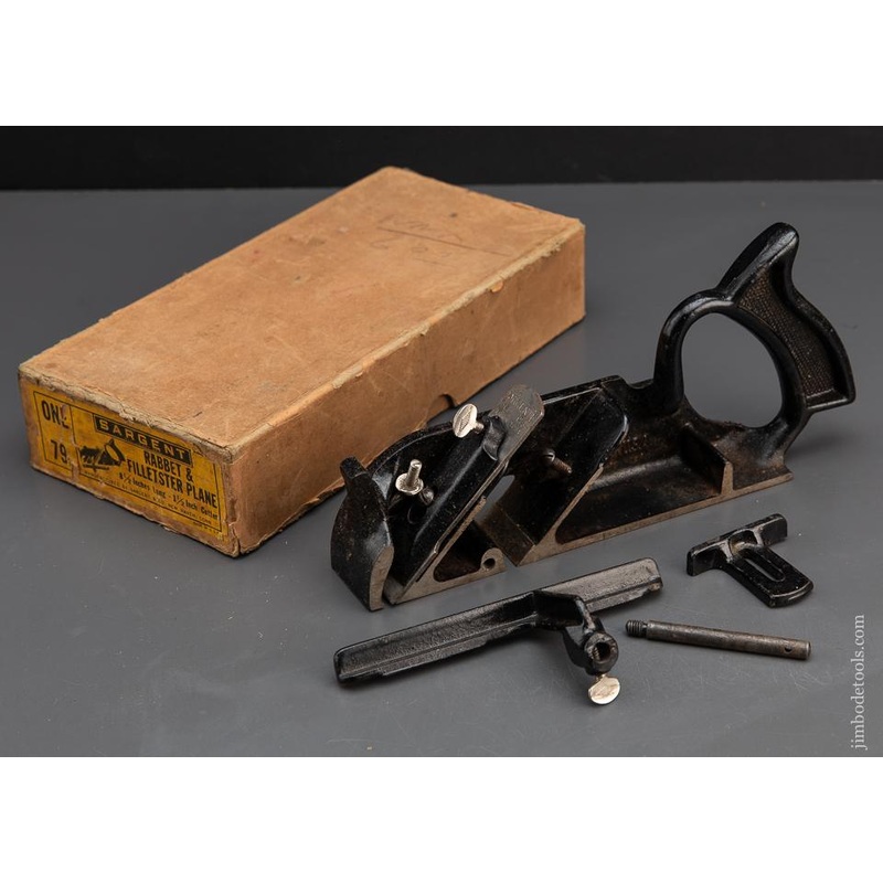 SARGENT No. 79 Rabbet & Filletster Plane MINT in Box – 93509