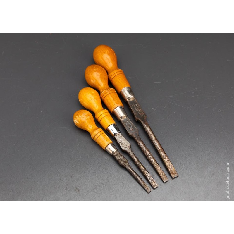 Set of Four Cabinet Maker’s Turnscrews – 93725