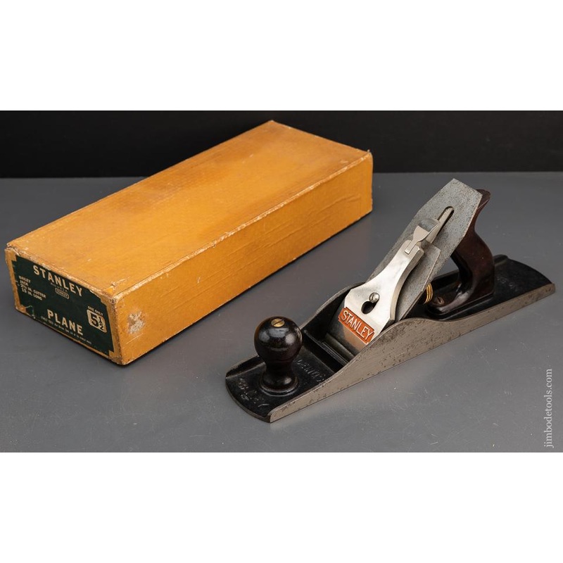 STANLEY No. 5 1/2 Jumbo Jack Plane Type 16 circa 1933-41 MINT in Original Box – 93503