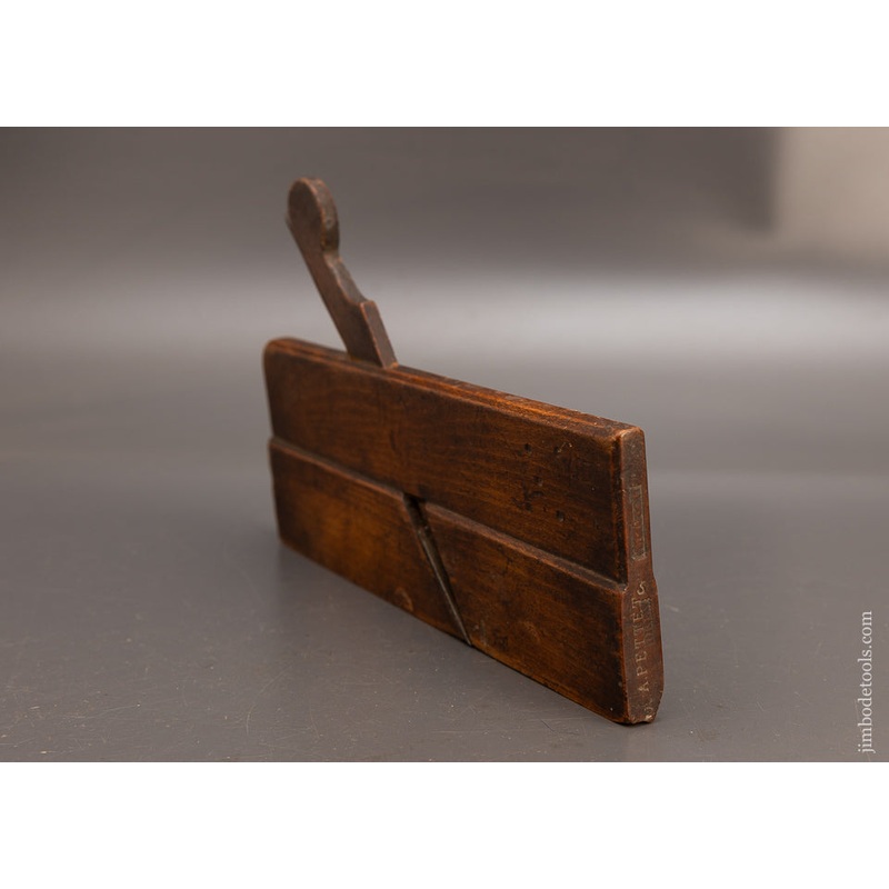 Unrecorded Maker(s) DREW I. FINCH No. 3 Hollow Moulding Plane –  114419