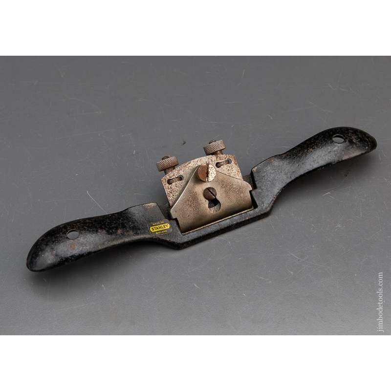 STANLEY No. 151 Flat Bottom Spoke Shave Adjustable Spoke Shave with Decal – 93954