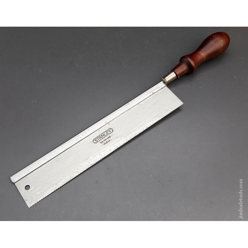 15 point 10 inch STANLEY No. 15 Dovetail Saw – 93805