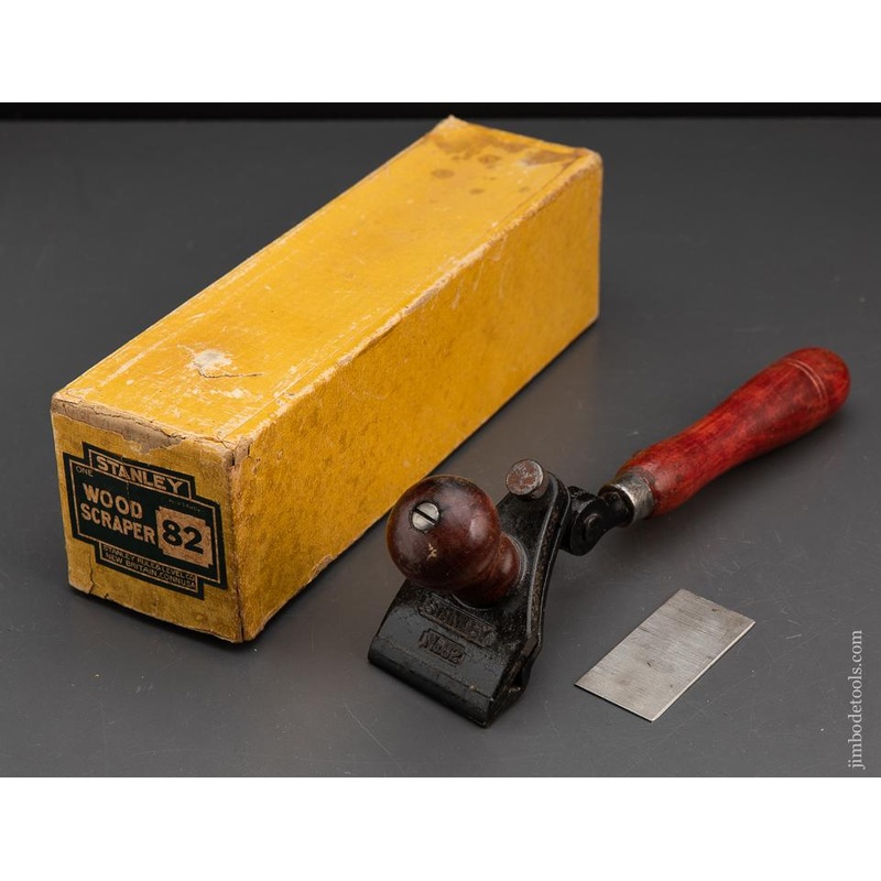 STANLEY No. 82 Wood Scraper Plane MINT in Original Box – 93814