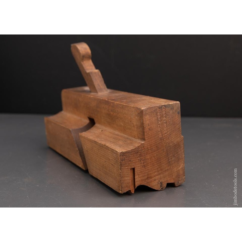 Three inch Crispy Complex Molding Plane by D.R. BARTON Rochester NY circa 1832-74 FINE – 94003
