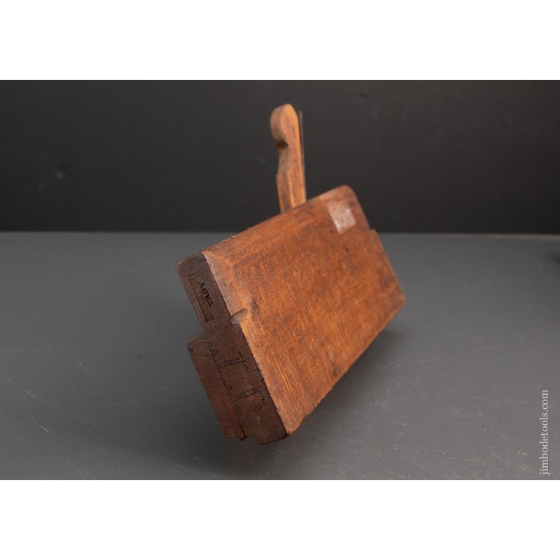 1/4 inch Side Bead Molding Plane by R. CARTER TROY NY circa 1833-62 GOOD+ – 94243
