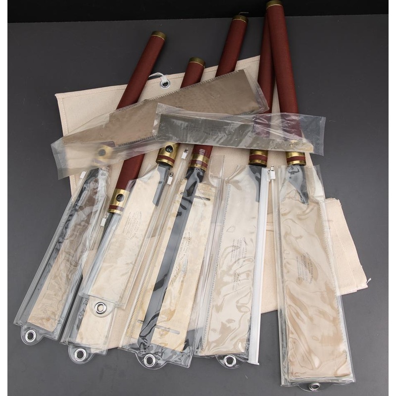 RARE Limited Edition BRIDGE CITY TOOL WORKS Set of Six Japanese Saws MINT & UNUSED! — 93399