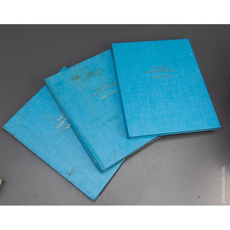 Set of Three Books:  VAN VLIET’S CRAFTS AND TRADES by Harry Rober – 94368