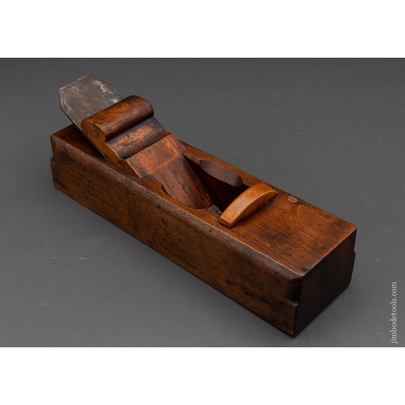 Wonderful J. GLEAVE BOLTON Wooden Miter Plane Circa 1836-38 FINE – 94232