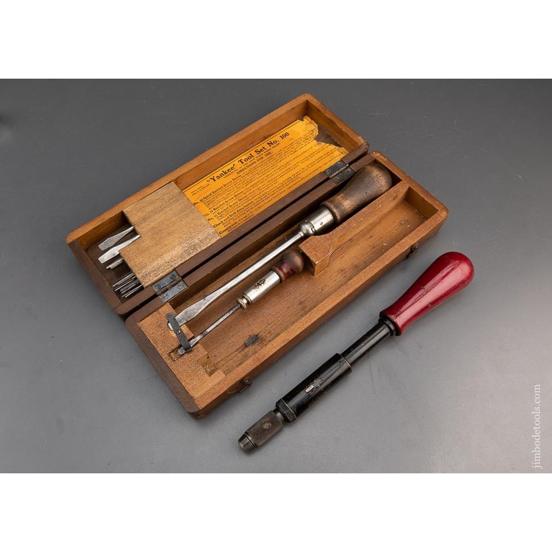 YANKEE No. 100 Tool Set in Original Wooden Box – 94131