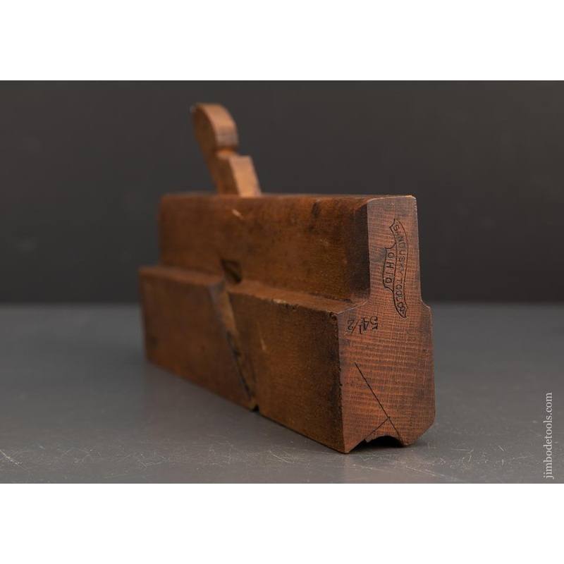 1 7/16 inch Wide SANDUSKY TOOL CO 54 1/2 Complex Molding Plane circa 1869-1925 FINE – 94286