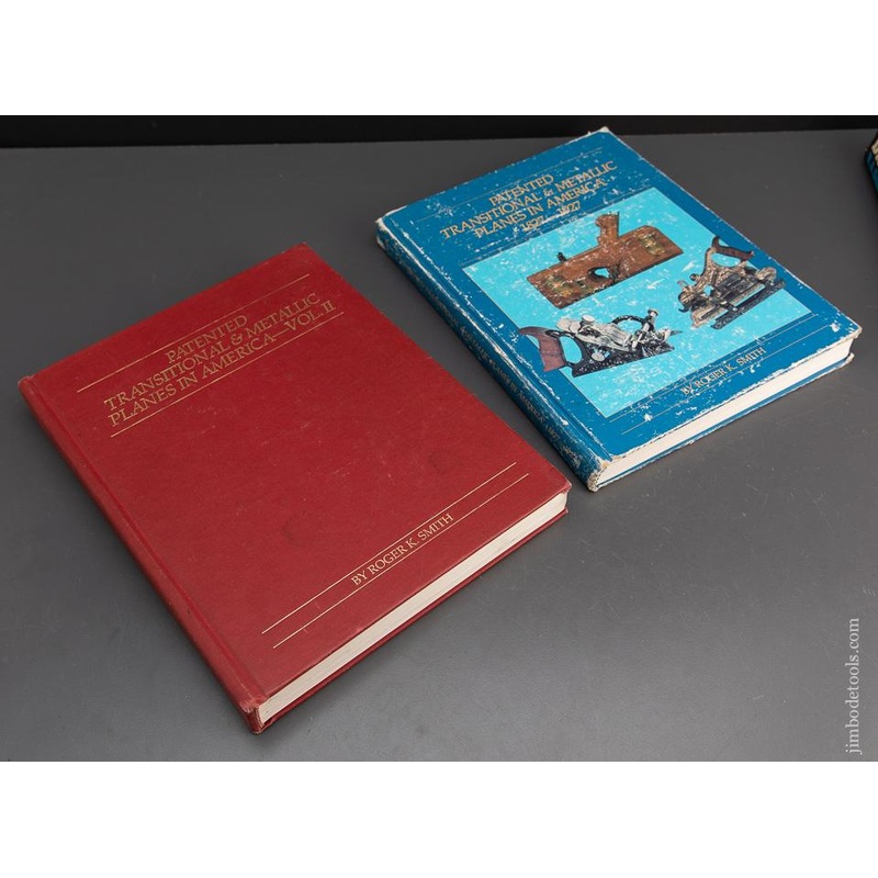 PTAMPIA Book Set:  PATENTED TRANSITIONAL & METALLIC PLANES IN AMERICA VOLUMES I & II by Roger K. Smith – 94366