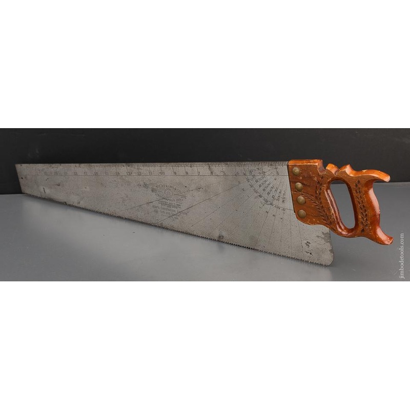 Rare! ATKINS No. 61 HEIR’s Patent circa 1896 & 1905 Combination Saw AND Square – EXCALIBUR 102 – AS OF SEPT 6