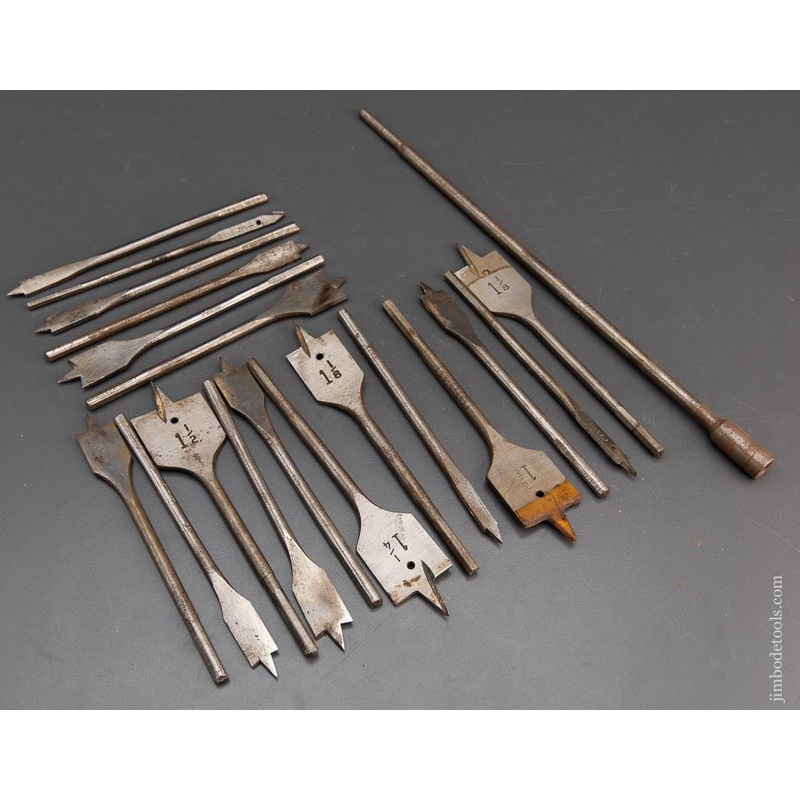 Set of 18 Wood Boring Bits with Extension IRWIN – 94524