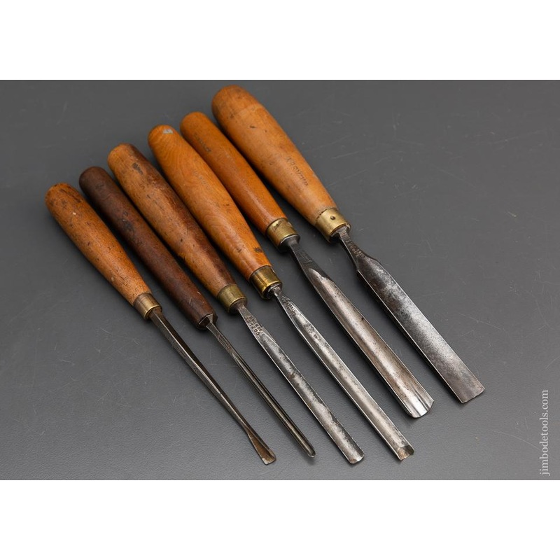 Six Good Carving Chisels