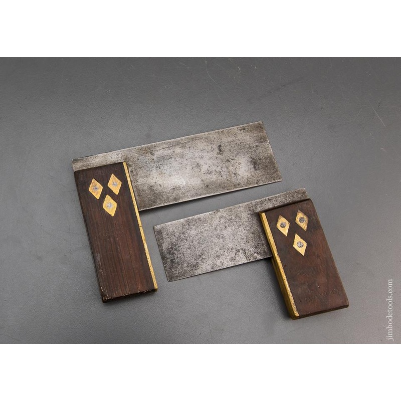 2 Rosewood Try Squares 3 inch and 4 1/2 inch – 94733