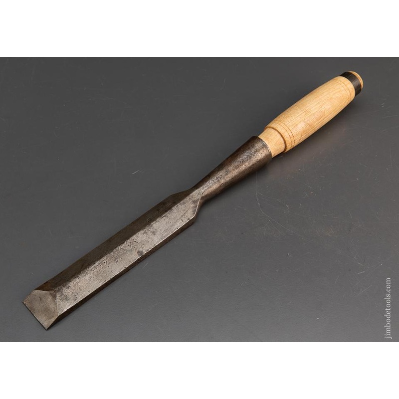 Super Bevel Back 1 1/2 inch Heavy Framing Chisel by GEO. PARR Buffalo NY – 94724
