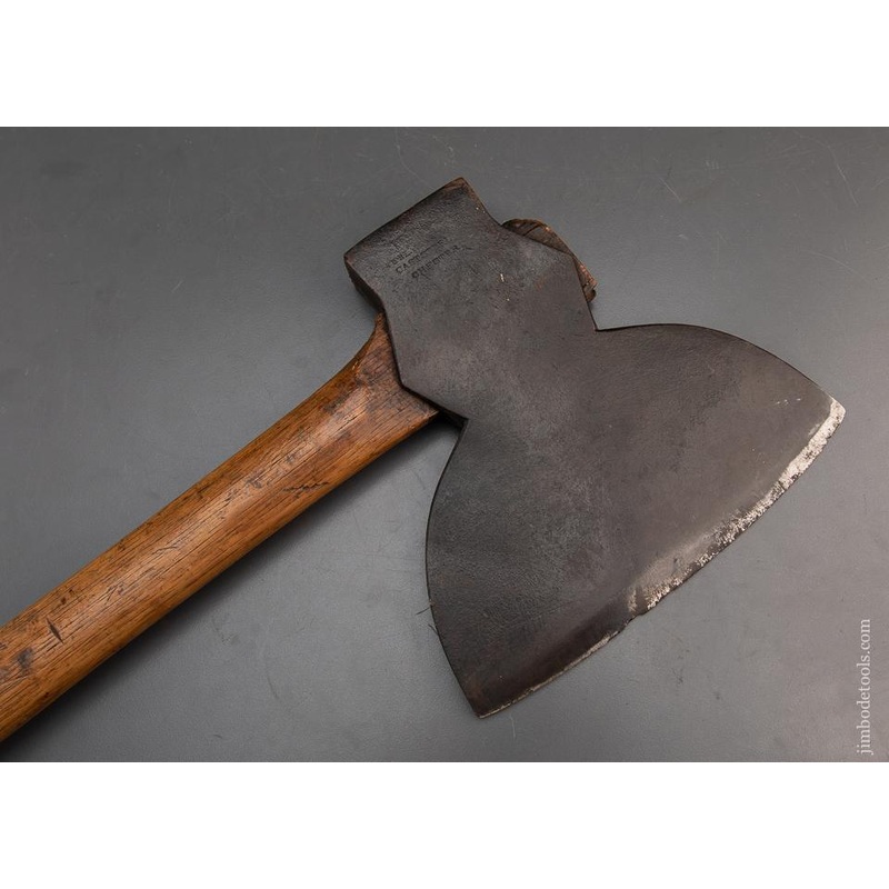 WM. BEATTY Excellent Double Bevel Hewing Axe – 94528