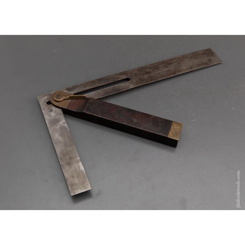 Rare STANLEY NO. 24 Combination Bevel and Square – 94668