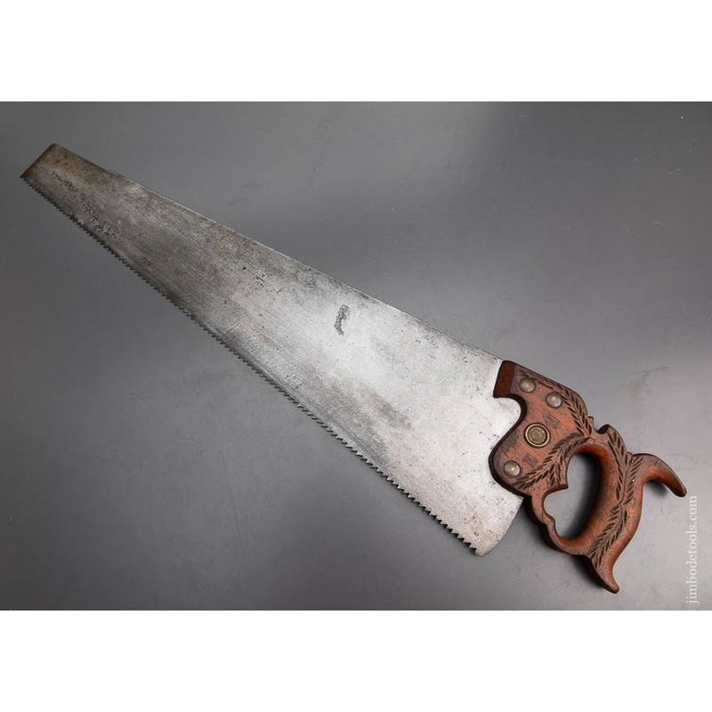Ridiculously Sharp DISSTON No. 12 London Spring 26 inch Rip Hand Saw – 94848