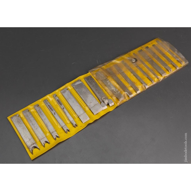 Set of 18 Irons for 45 or 55 Combination Planes – 95041