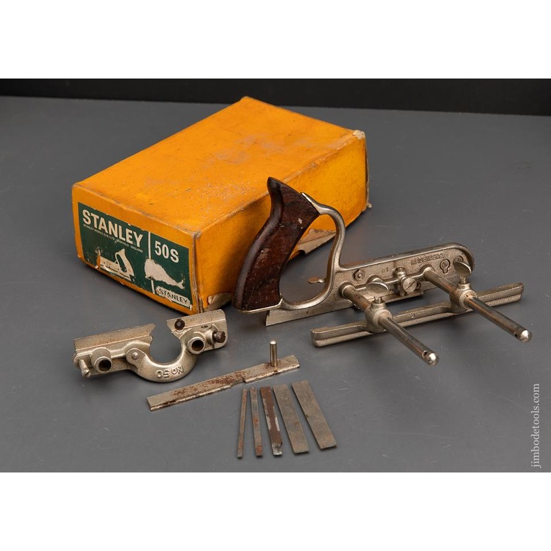 STANLEY No. 50S Plow Plane in its Original Box – 95088