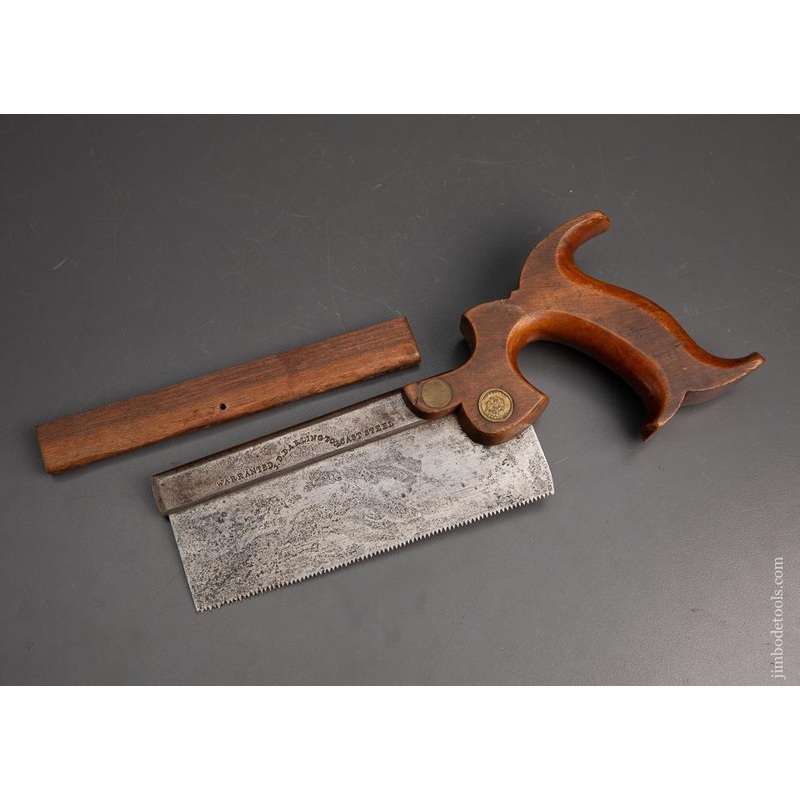 Rare 6 inch Dovetail Saw with Split Screws J.D. DARLINGTON – 95271