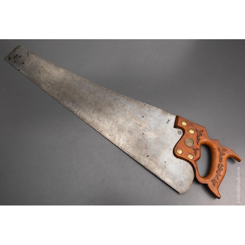 Rare ATKINS No. 52 No. Set Hand Saw – 94851