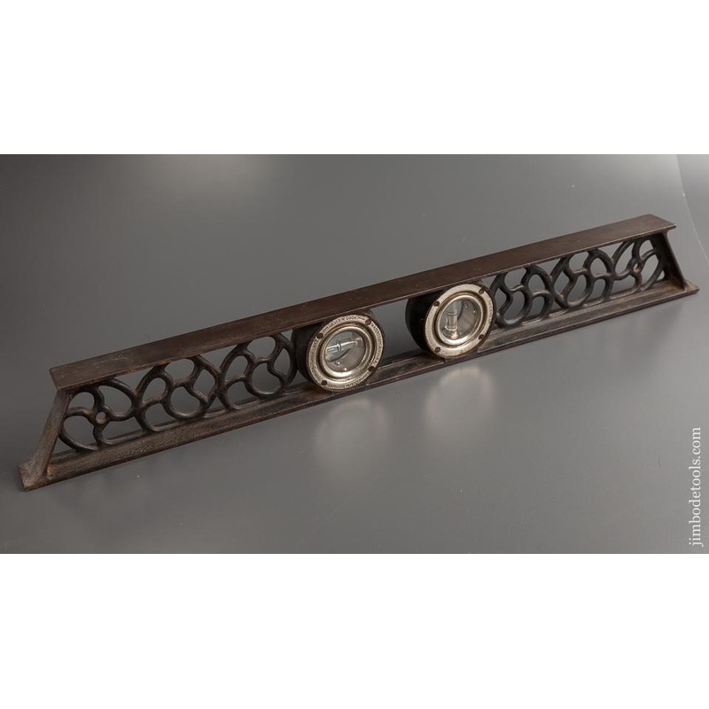 RARE Two Foot DAVIS & COOK Pretzel Level PATd 1903 — 92170