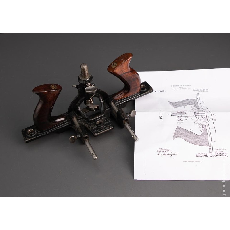 STANLEY No. 171 Router Plane with all 3 Cutters and Fence – 95185