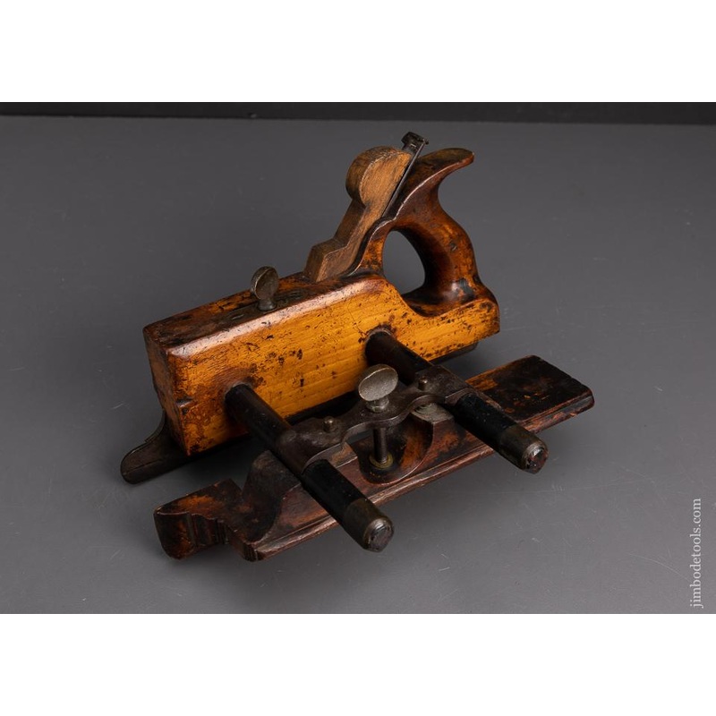 Rare MATHIESON Bridle Plow Plane with Ebony Arms – 95321