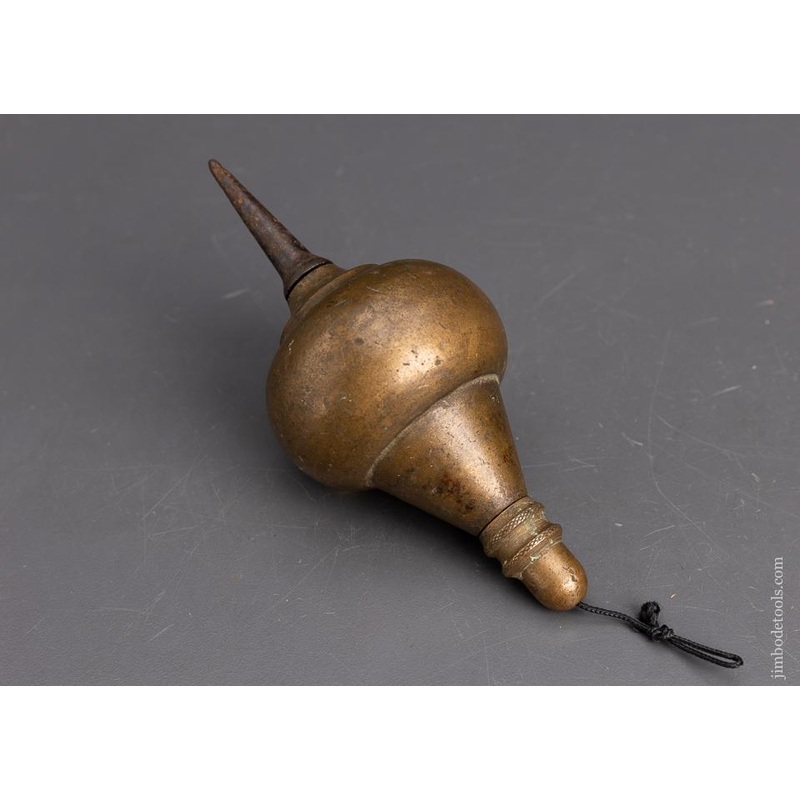 Rare PAUL LEISTNER Reversible Millwrights Plumb Bob – 95630