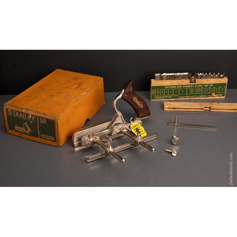 STANLEY No. 50 Combination Plane MIB 100% Complete — 95089