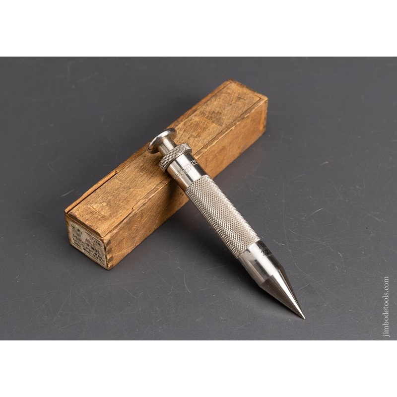 STARRETT No. 87 Mercury Filled Plumb Bob Mint in Box – 95867