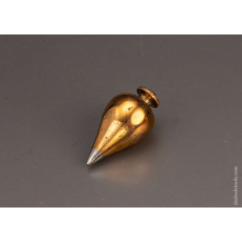 Stunning 3 1/4 Inch Brass & Steel Plumb Bob – 114986