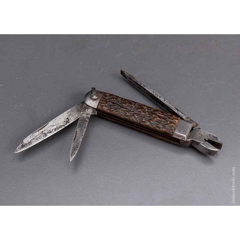 W.H. MORLEY & SONS Folding Knife with Pliers – EXCELSIOR 95941